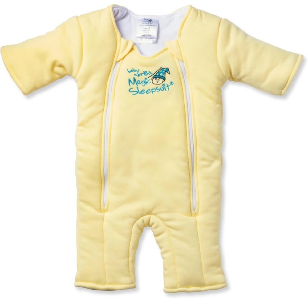 Merlin Sleep Suit in Yellow